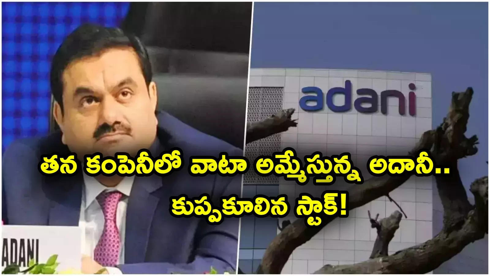 Adani Shares: అదానీ షాకింగ్ డెసిషన్.. తన కంపెనీలో వాటా విక్రయం.. వేల కోట్లకు డీల్.. భారీగా పడిపోయిన స్టాక్!