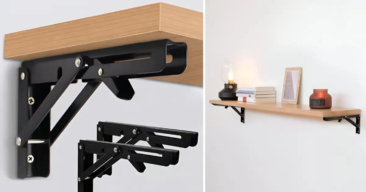 Shelf Check स्टेनलेस स्टील वाले इन Folding Shelf Brackets से घर बनेगा ज्यादा ...