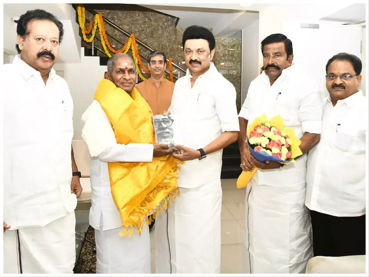 கவிதை மொழியில் இளையராஜாவை வாழ்த்திய முதல்வர் ஸ்டாலின்! 