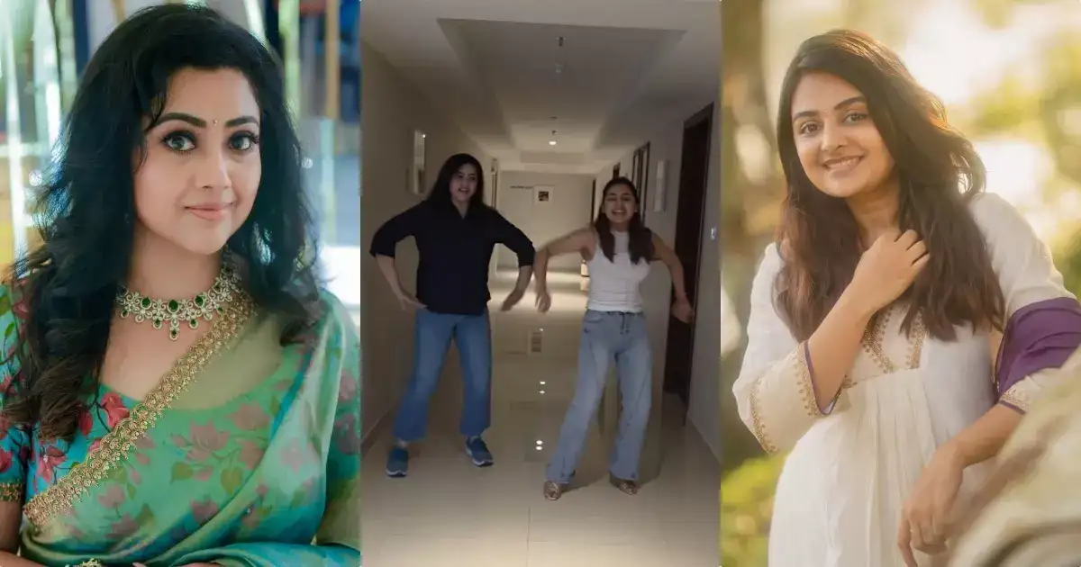 ഇതെന്തൊരു അമ്മയും മകളുമാണ്, എസ്തറിനൊപ്പം ഡാന്‍സ് ചെയ്ത് മീന; അമ്മ വളരാന്‍ മറന്നുപോയോ?