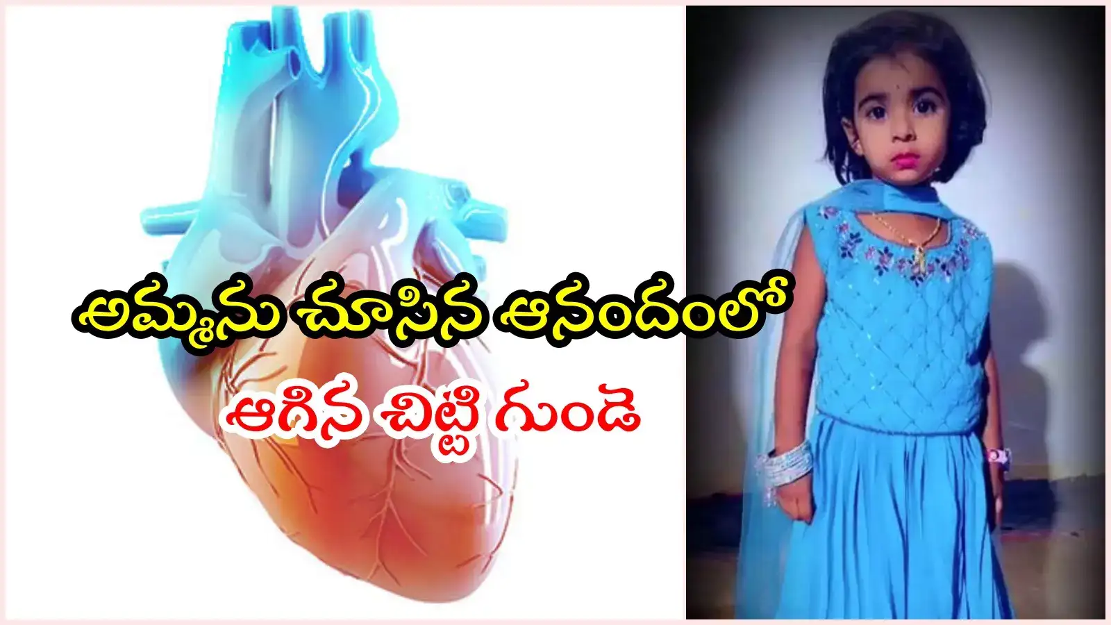 ఖమ్మం జిల్లాలో విషాదం.. గుండెపోటుతో నాలుగేళ్ల చిన్నారి మృతి