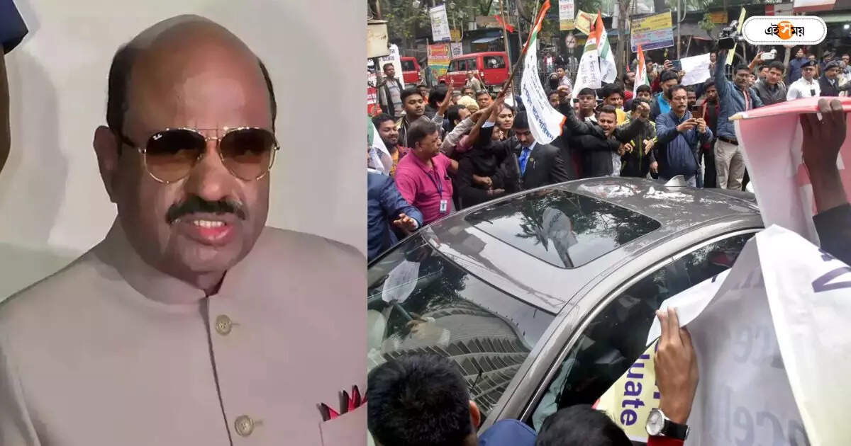 CV Ananda Bose: কলেজ স্ট্রিট ক্যাম্পাসে বিক্ষোভের মুখে বোস – governor cv ananda bose faces student protests in calcutta university college street campus