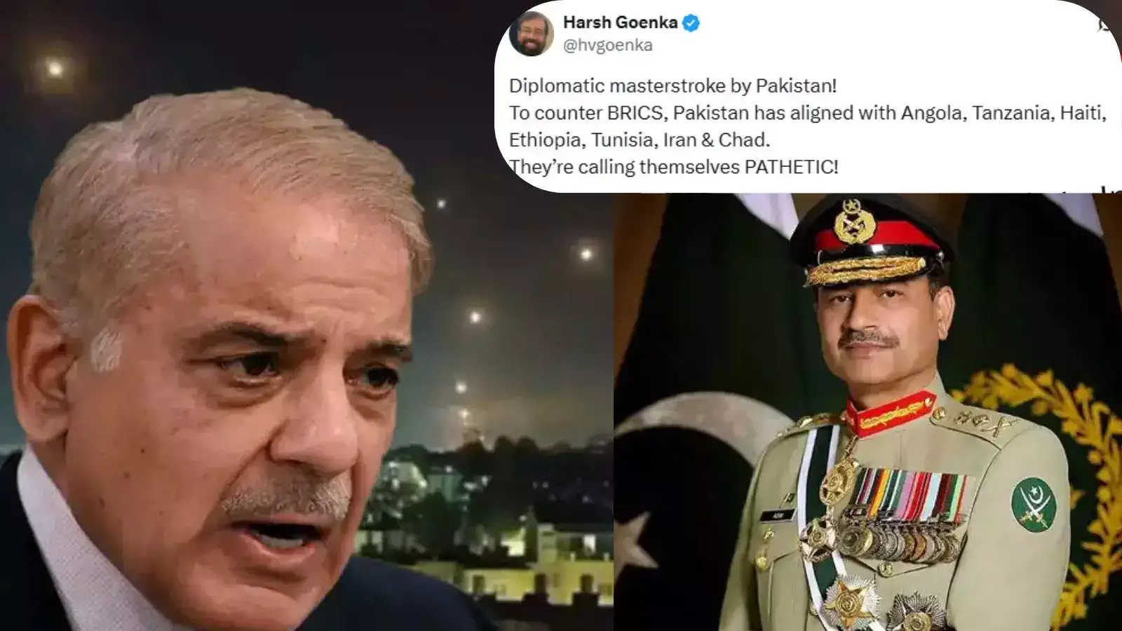 चले थे ब्रिक्स को टक्कर देने, बना डाला बेइज्जती वाला गठबंधन... हर्ष गोयनका ने पाकिस्तान की यूं इज्जत उतारी - diplomatic masterstroke by pakistan to counter brics ...