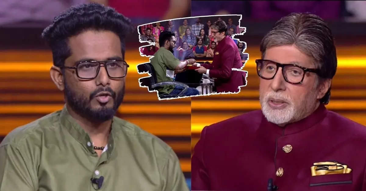 Contestant Shrim Sharma's 97-Day Fast Fulfilled on KBC 16 as Amitabh Bachchan Offers Rasmalai