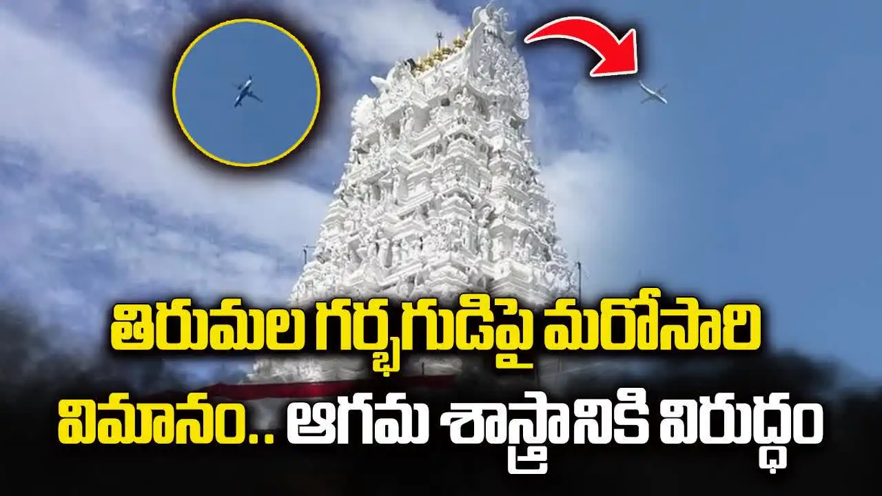 Tirumala Flight: తిరుమలలో మళ్లీ అపచారం.. మండిపడుతున్న భక్తులు