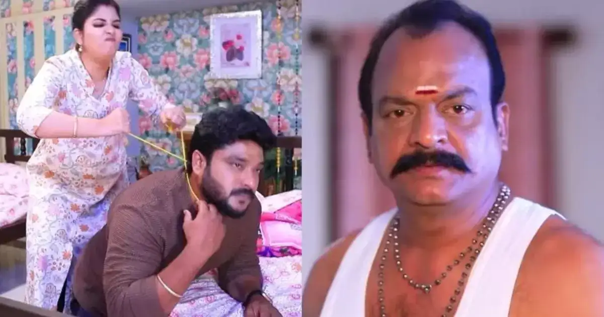 பாண்டியன் ஸ்டோர்ஸ் 2: குமார் கழுத்தை நெரித்து மரண பயத்தை காட்டிய அரசி.. சக்திவேல் ஷாக்.. செம சம்பவம்! 