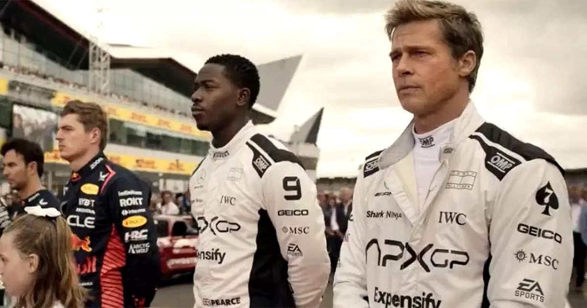 'F1' teaser: 1 minute 45 second video of Brad Pitt's film, fast cars and tricks!