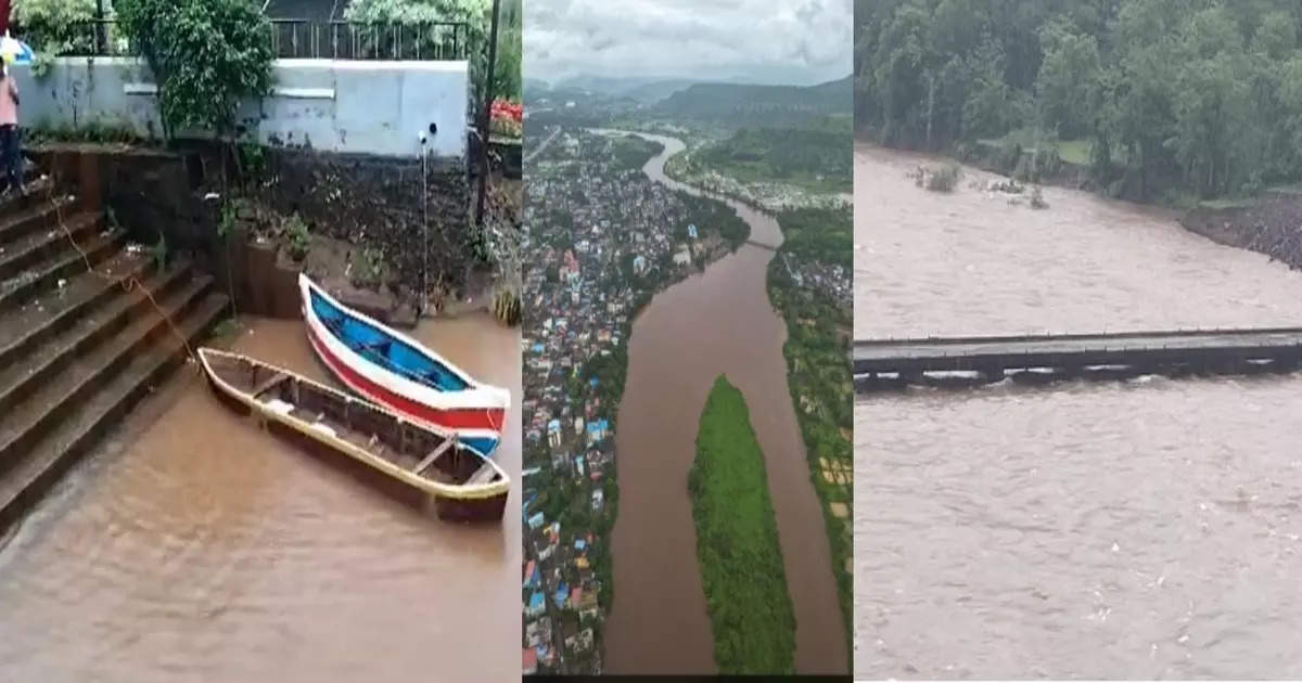 सावित्री नदीच्या पातळीत वाढ, पुराची शक्यता; महाडच्या नागरिकांना सुरक्षितस्थळी जाण्याच्या सूचना