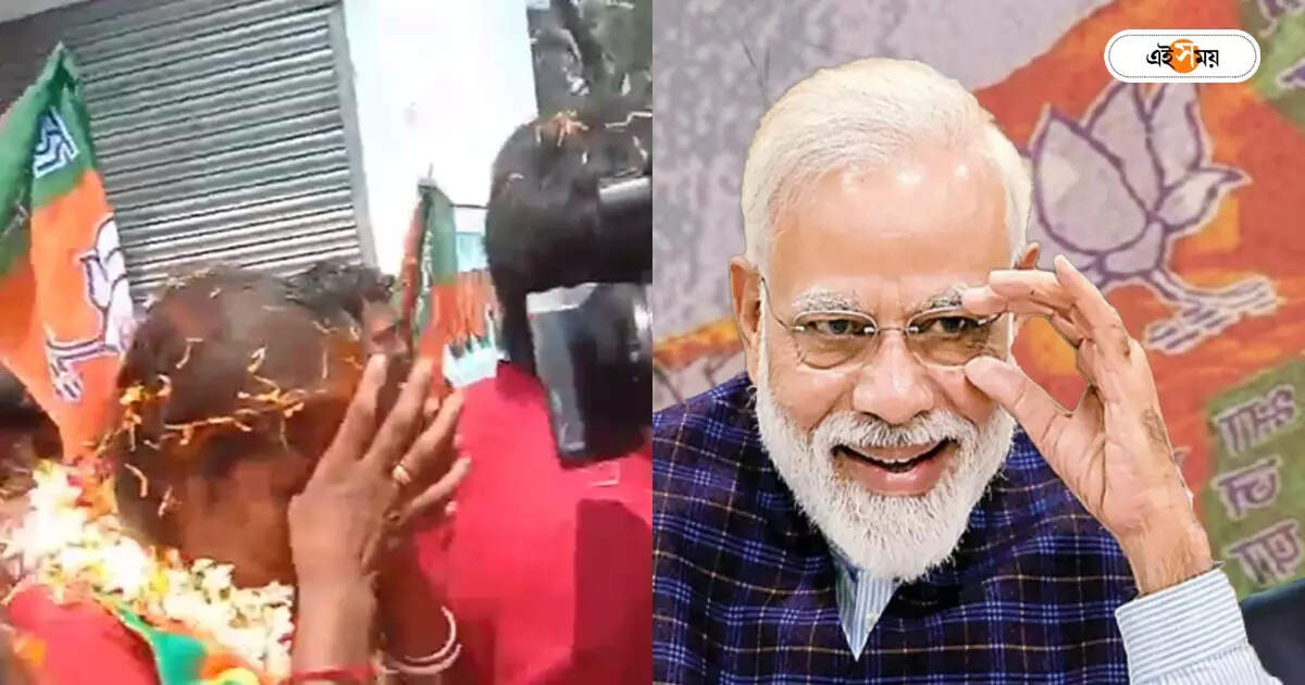 Rekha Patra BJP : মোদীর ফোনেই ‘ঘুরল খেলা’, সন্দেশখালিতে রেখার প্রথম প্রচারে উচ্ছ্বাস, আবেগে চোখে জল ‘প্রতিবাদী কন্যা’-র – rekha patra basirhat bjp candidate begins her campaign today