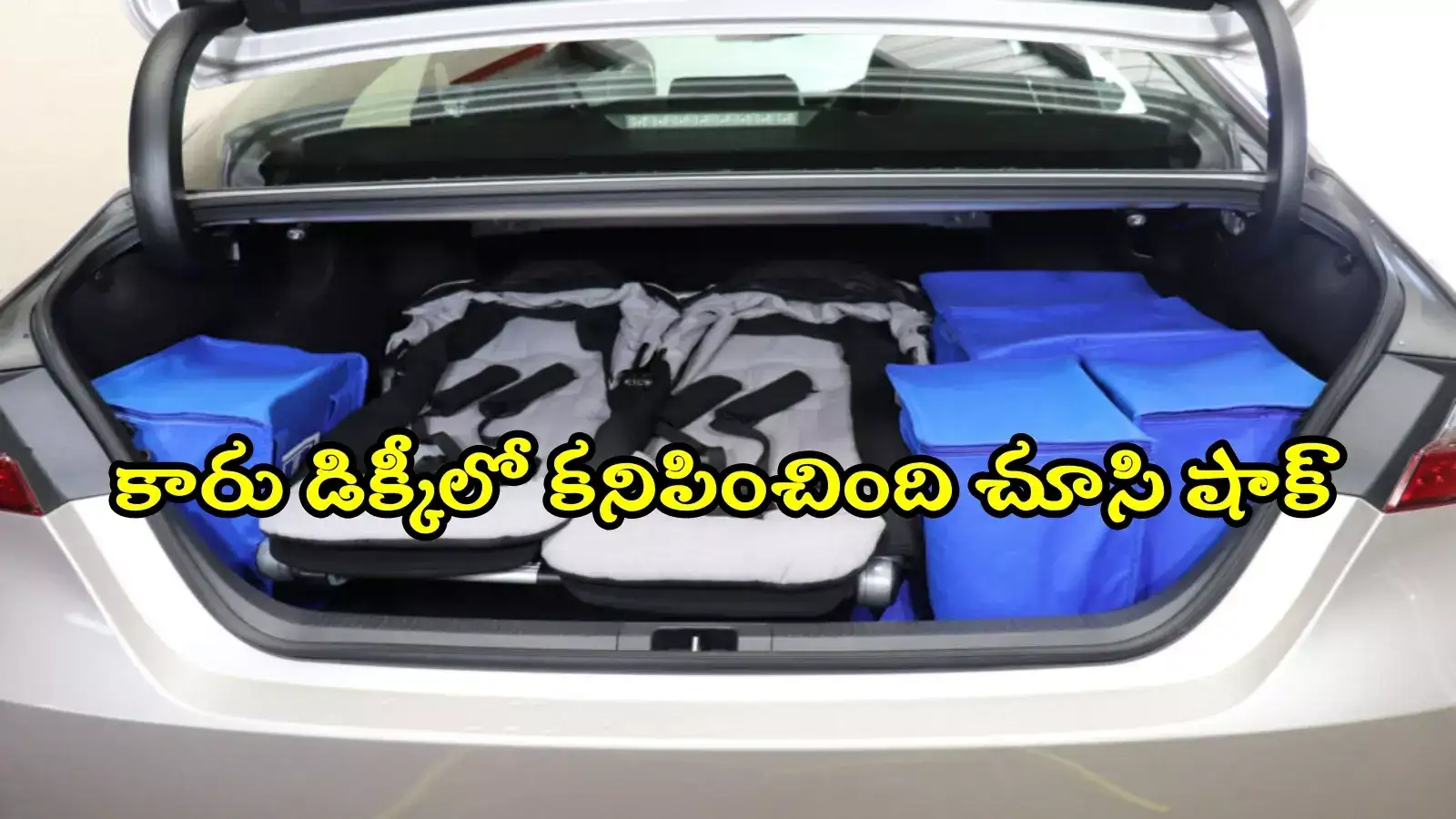 స్పీడ్‌గా వెళ్తున్న కారు.. వెంబడించిన పోలీసులు.. డిక్కీ ఓపెన్ చేసి చూడగా షాకింగ్ సీన్..!