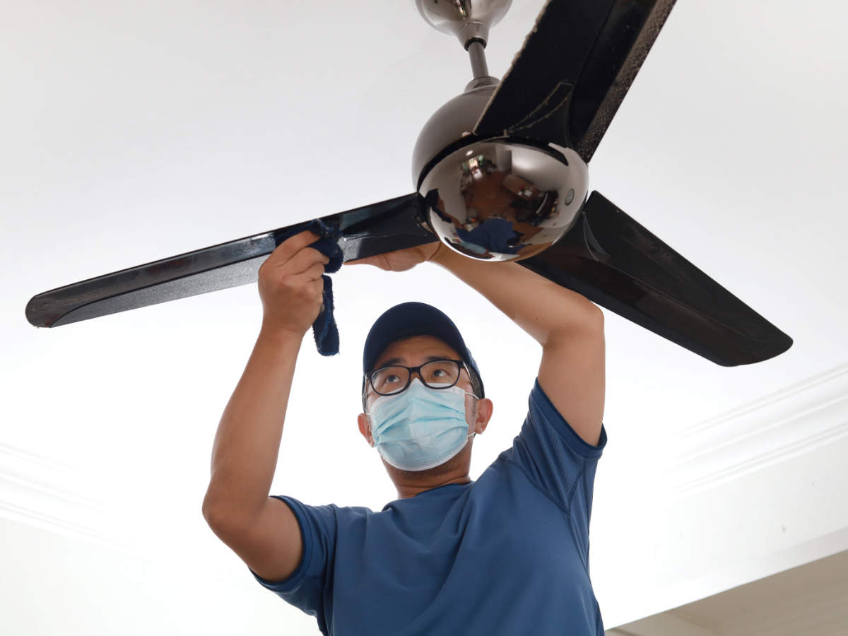 Ceiling Fan Cleaning Tips ഫ ന