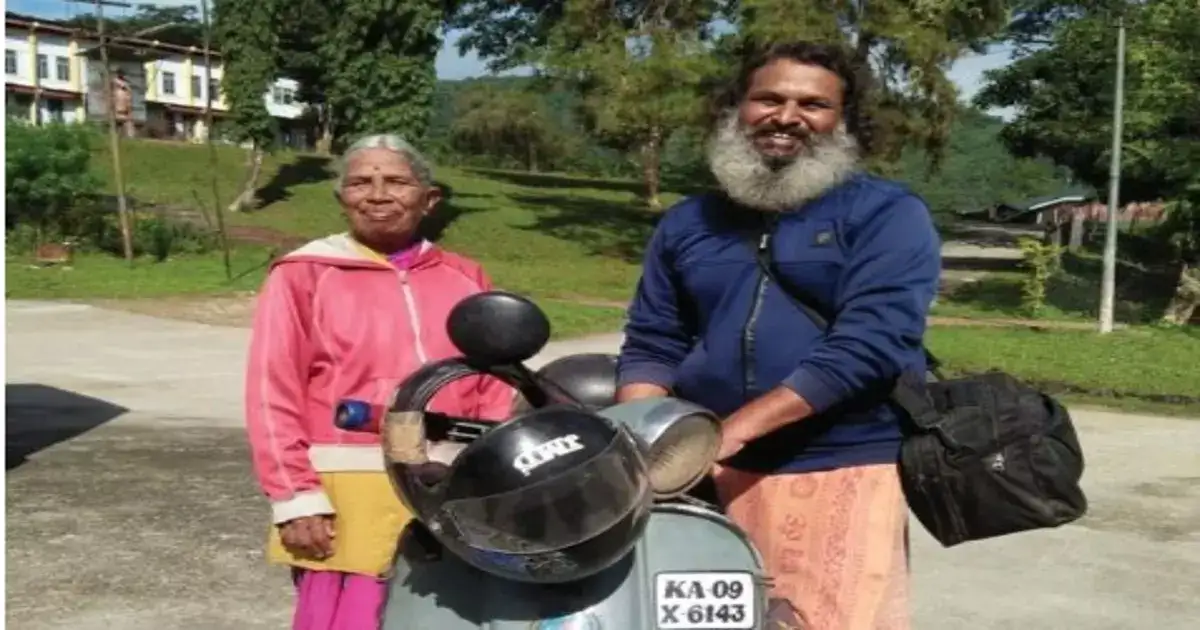 कॉर्पोरेट टीम लीडरने नोकरी सोडली, वडिलांची चेतक स्कूटर काढली, आईला घेऊन भारत भ्रमणाला कॉर्पोरेट टीम लीडरने नोकरी सोडली, वडिलांची चेतक स्कूटर काढली, आईला घेऊन भारत भ्रमणाला