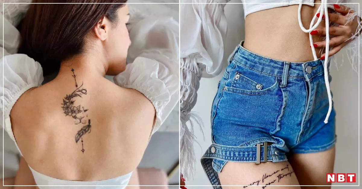 Avneet Kaur flaunts secret tattoo in backless top fans go crazy after  seeing the pictures  informalnewz