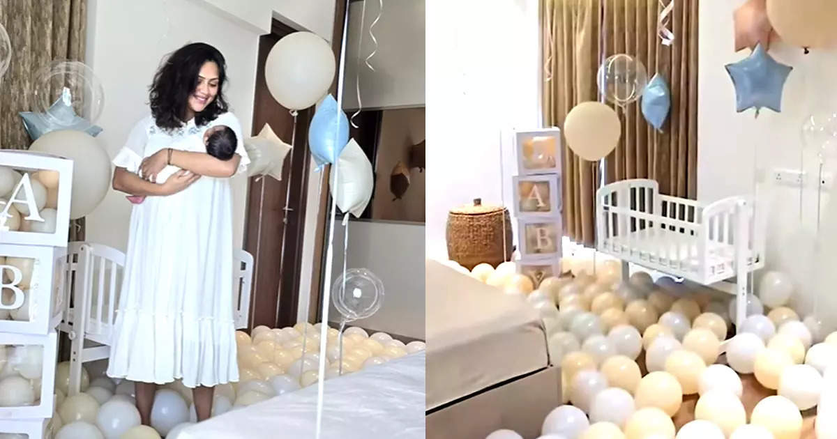 Amala Paul became a mother, made a video welcoming the baby at home, told what is the name of the child