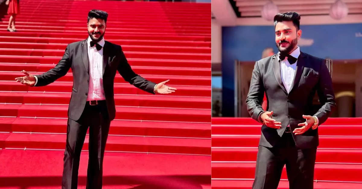 This actor of Bhojpuri industry reached the red carpet of Cannes Film Festival for the first time, know who is this actor?