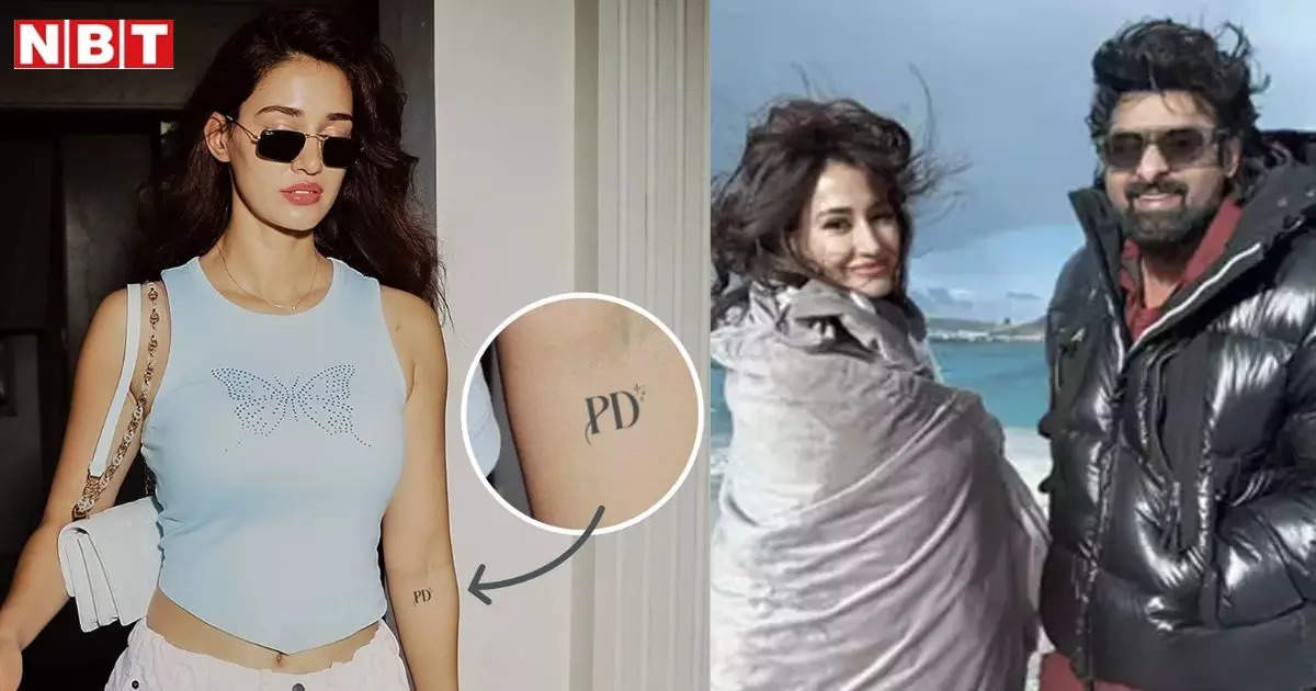 Is Disha Patani dating Prabhas who is 12 years older than her? Got a tattoo on her hand, the affair is being discussed everywhere