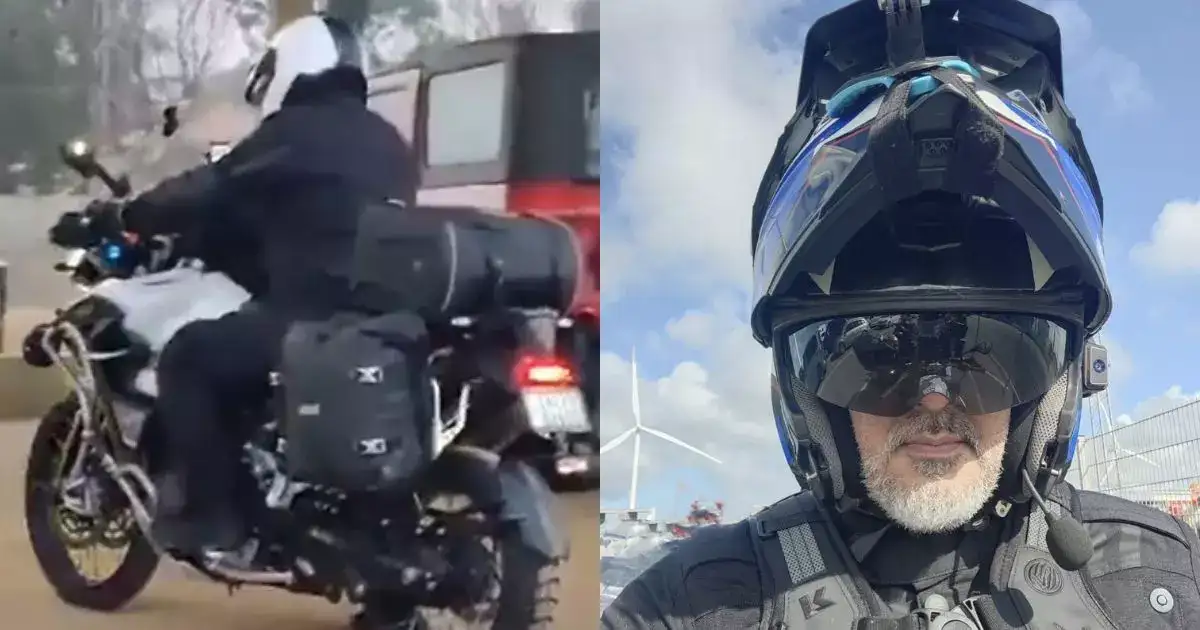 ம.பி.க்கு பைக் ரைடு சென்ற அஜித் குமார்: வீடியோ இதோ 