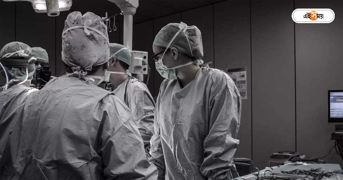 Operation Theater,প্রসবের সময়ে মানসিক চাপ কমাতে ওটিতে গান মহিলার – woman sings in operation theater during childbirth at nadia santipur nursing home