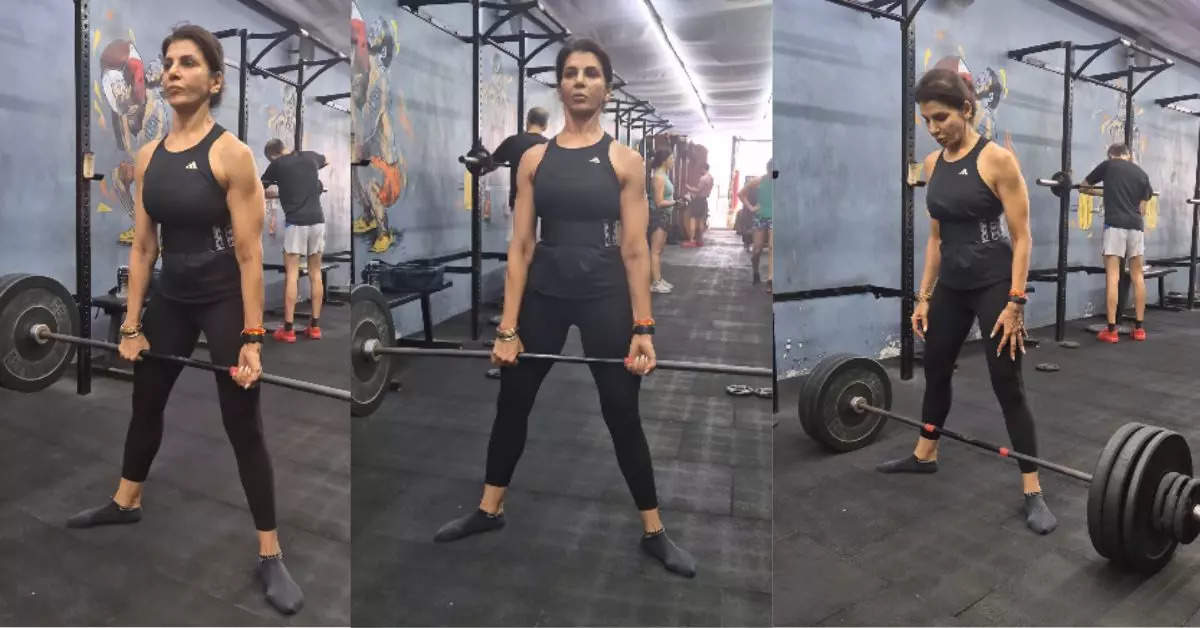 62-Year-Old Anita Raj Stuns Fans and Co-Stars by Lifting Over 100 Kg in the Gym