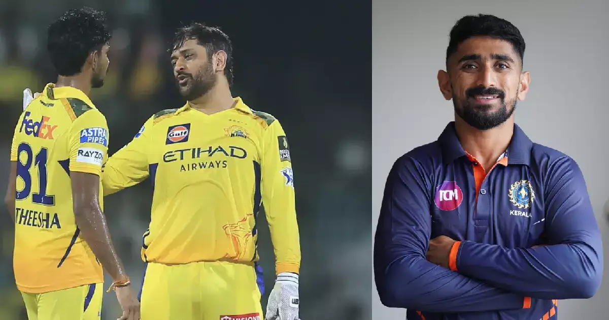 സൽമാൻ നിസാർ ചെന്നൈ സൂപ്പർ കിങ്സിലേക്ക്? മിഡ് സീസൺ ട്രയൽസിന് വിളിച്ച് ധോണിയുടെ ടീം; ട്വിസ്റ്റ് നടക്കുമോ