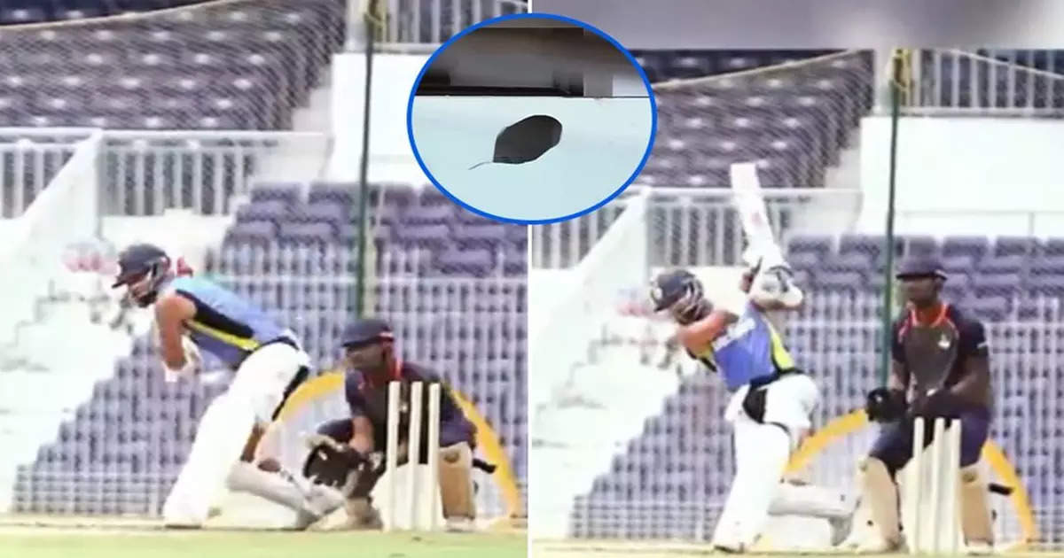 Virat Kohli Stuns in Practice as Powerful Shot Breaks Dressing Room Wall at Chepauk Stadium