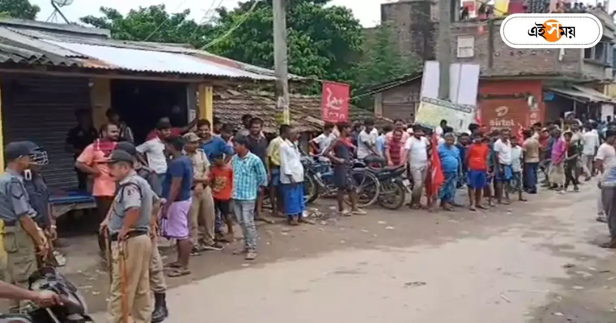 WB Panchayat Election : বাম-কংগ্রেস জোটের মিছিল ঘিরে বিশৃঙ্খলা সাগরদিঘিতে, পরিস্থিতি মোকাবিলায় পুলিশ বাহিনী – chaos surrounds left congress alliance rally in sagardighi WB Panchayat Election : বাম-কংগ্রেস জোটের মিছিল ঘিরে বিশৃঙ্খলা সাগরদিঘিতে, পরিস্থিতি মোকাবিলায় পুলিশ বাহিনী – chaos surrounds left congress alliance rally in sagardighi