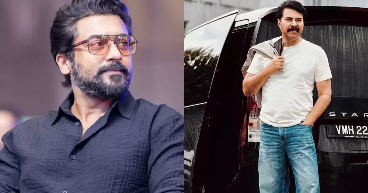 மம்முட்டியுடன் இணையும் சூர்யா ?வெளியான வேற லெவல் அப்டேட்..! 