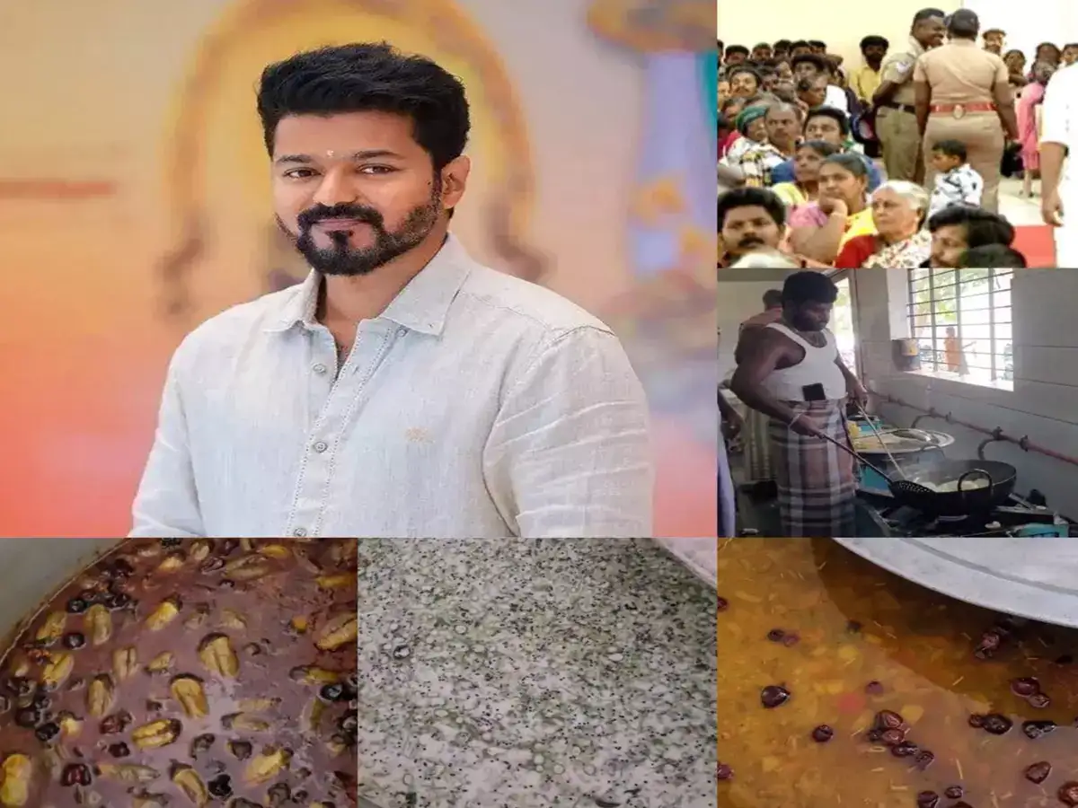 நெல்லையில் நிவாரண உதவிகள் வழங்கும் நடிகர் விஜய்! பொதுமக்களுக்கு 21 வகையான மதிய விருந்து சுடச்சுட தயார்! 