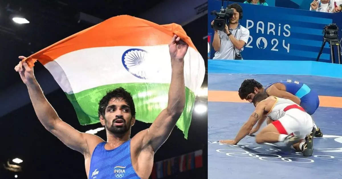 When 21-year-old Aman Sehrawat won bronze medal in wrestling