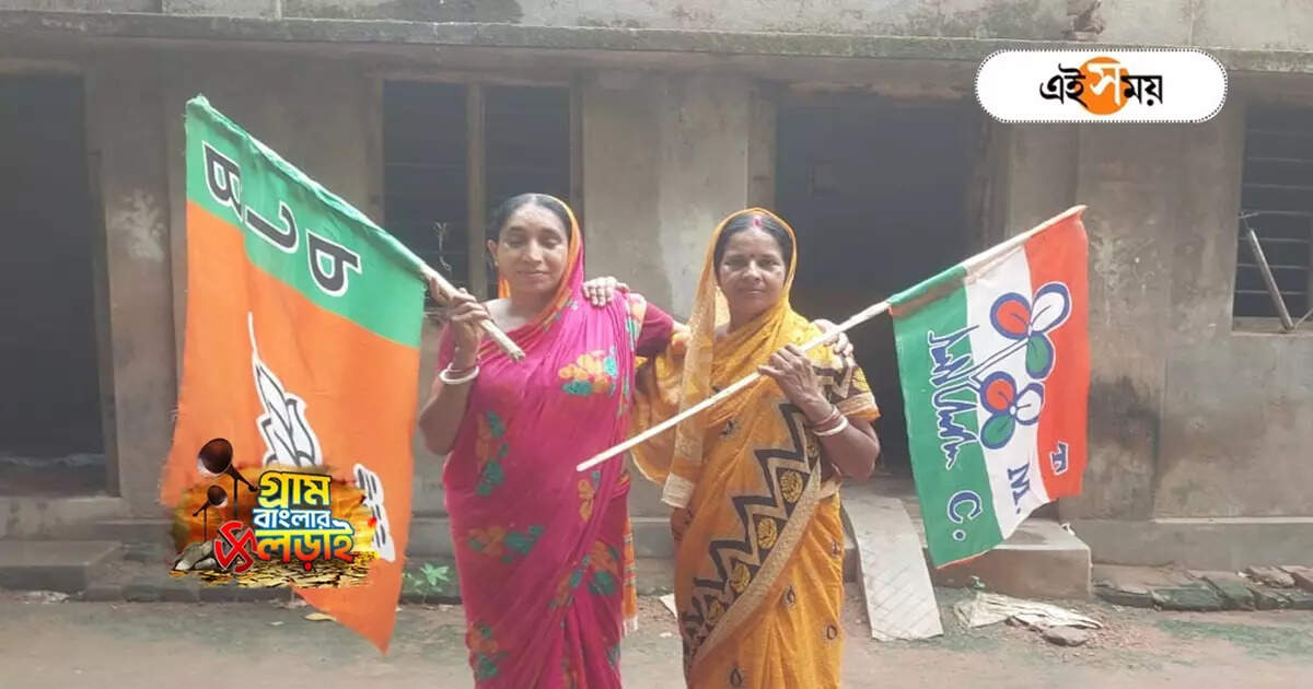 Panchayat Election 2023: এক ছাদের নীচে বাস, এক হাঁড়িতেই ভাত! পঞ্চায়েত আসতেই যুযুধান দুই দলের প্রার্থী দুই জা – bankura taldangra two sister in law are contesting in panchayat against each other for different party election23
