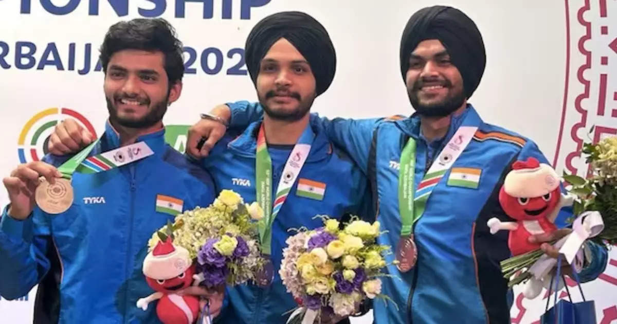 ISSF World Championship 2023: Indian Air Pistol Team Won The Bronze ...