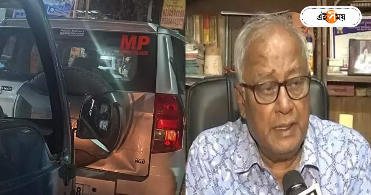 Saugata Roy,দুর্ঘটনার কবলে সৌগত রায়ের গাড়ি, কেমন আছেন তৃণমূল প্রার্থী? – saugata roy tmc candidate of dum dum car face an accident