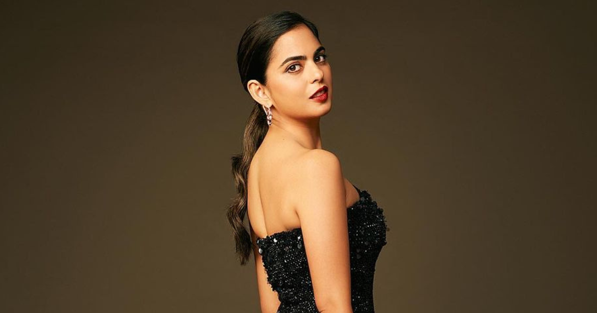 Isha Ambani Steals the Show in Stunning Glittering Outfit at Tira Beauty Event