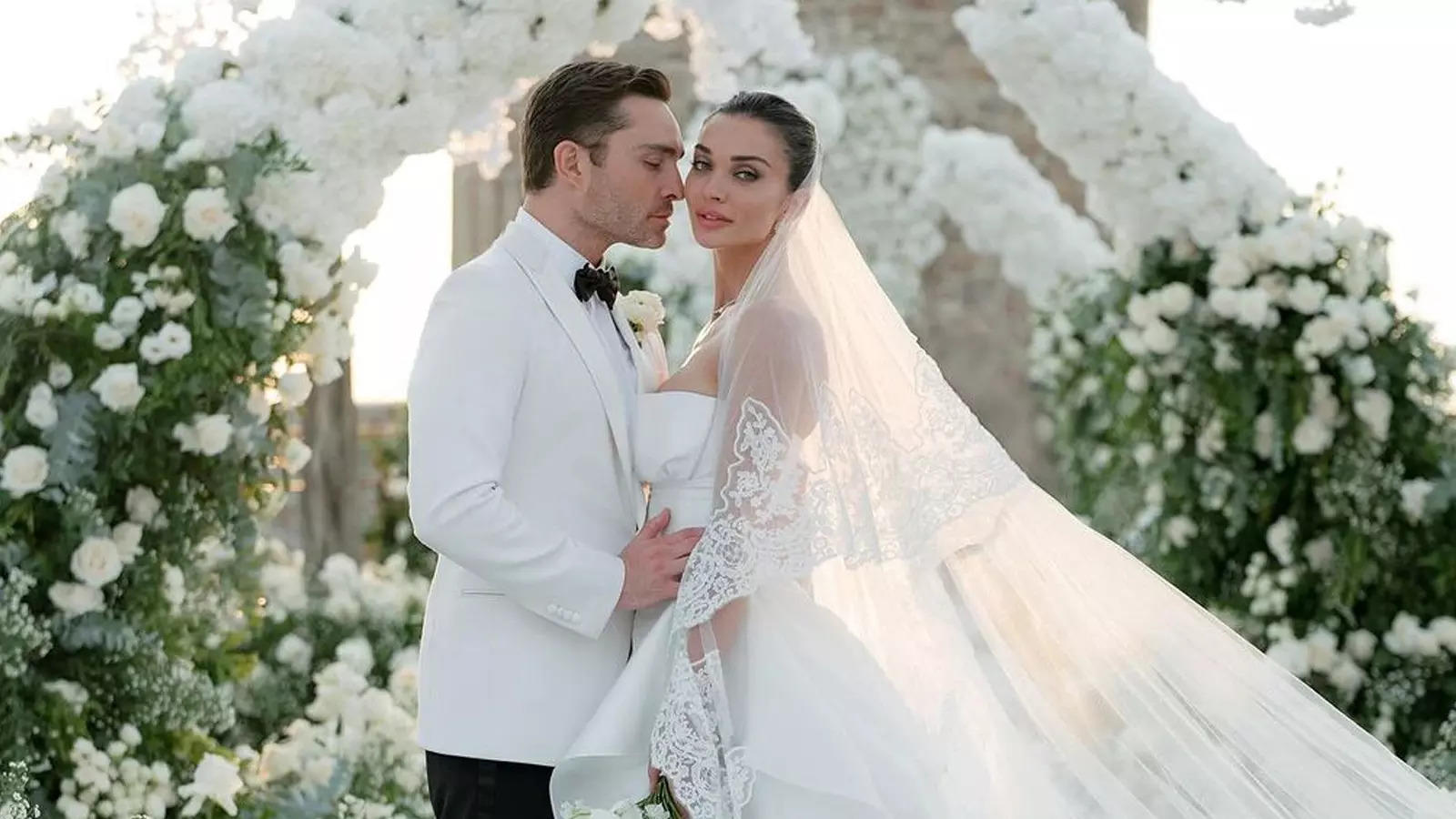 Amy Jackson and Ed Westwick Tie the Knot in Dreamy Italian Wedding