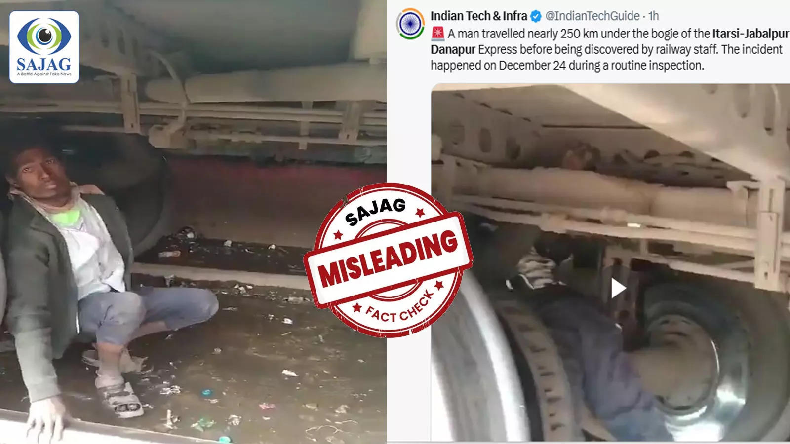 Fact Check: ट्रेन व्हील के एक्सेल पर 250 किमी का सफर करने का वीडियो वायरल, पड़ताल में भ्रामक निकला दावा