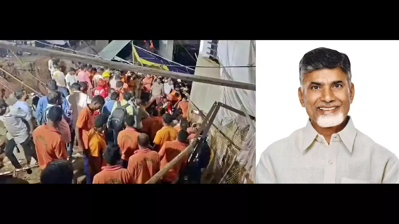 கோயில் சுவர் இடிந்து விழுந்து பெரும் விபத்து... 9 பக்தர்கள் உயிரிழப்பு ! ரூ.25 லட்சம் நிவாரணம் அறிவிப்பு 