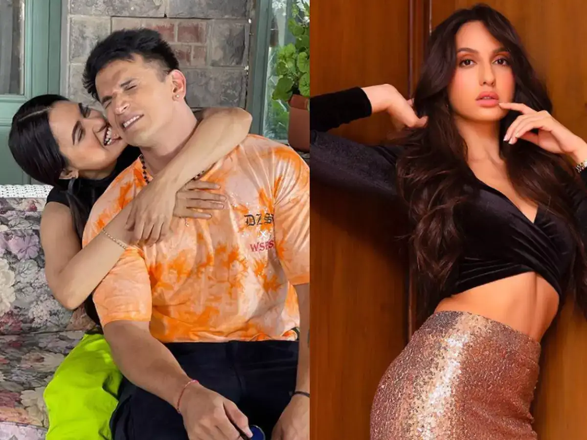 Yuvika Chaudhary love story with husband Prince Narula in bigg boss 9: नोरा  फतेही और प्रिंस नरूला को देख कन्फ्यूज़ थीं युविका चौधरी, शादी से ठीक पहले  हुई थी जमकर लड़ाई