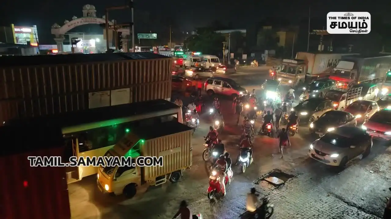 சென்னை-பெங்களூர் தேசிய நெடுஞ்சாலையில் கடும் போக்குவரத்து நெரிசல் - வாகன ஓட்டிகள் அவதி! 
