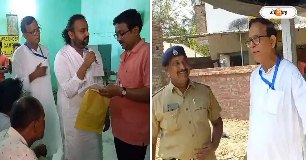 Murshidabad Lok Sabha : সকাল থেকেই মাঠে সেলিম, একের পর এক ভুয়ো এজেন্ট পাকড়াও বাম প্রার্থীর – murshidabad cpim candidate mohammed salim caught fake polling agents at lok sabha election booth