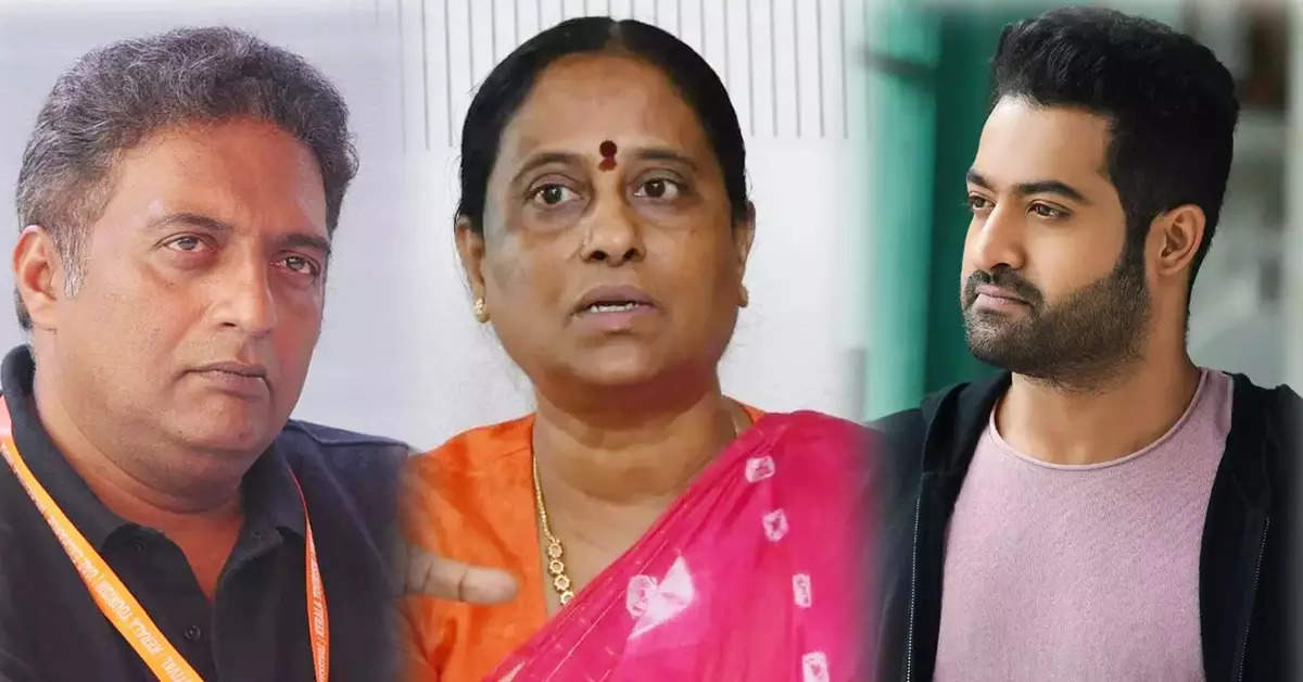 Prakash Raj, Jr NTR angry at Konda Surekha, Akhil said 'mad', controversial statement on Samantha-Naga Chaitanya