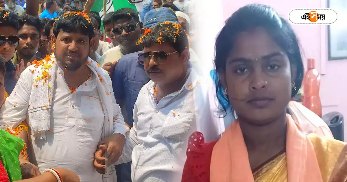Lok Sabha Election : টোটোয় প্রচারে হাজি নুরুল, কীর্তনের আসরে নাচ রেখার – tmc candidate haji nurul islam and bjp candidate rekha patra lok sabha election campaign in sandeshkhali