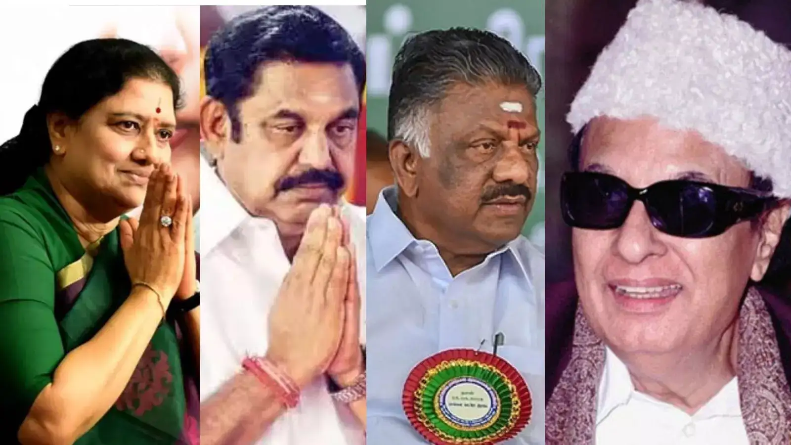 எம்ஜிஅர் நினைவிடத்தில் எடப்பாடி பழனிசாமி, ஓபிஎஸ், சசிகலா அஞ்சலி! 