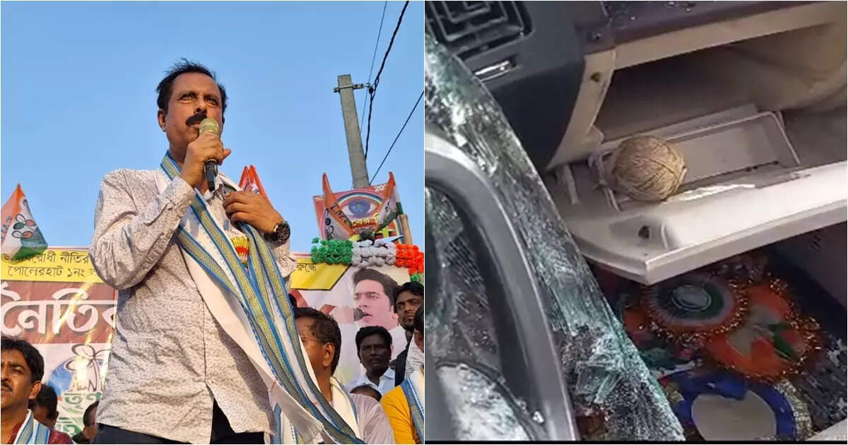 Arabul Islam Bhangar: আরাবুলের ছেলের গাড়ি থেকে বোমা উদ্ধার! ISF-এর ঘাড়ে দায় ঠেলল তৃণমূল – bomb found in arabul islam son car at bhangar south 24 parganas amid panchayat election nomination tension