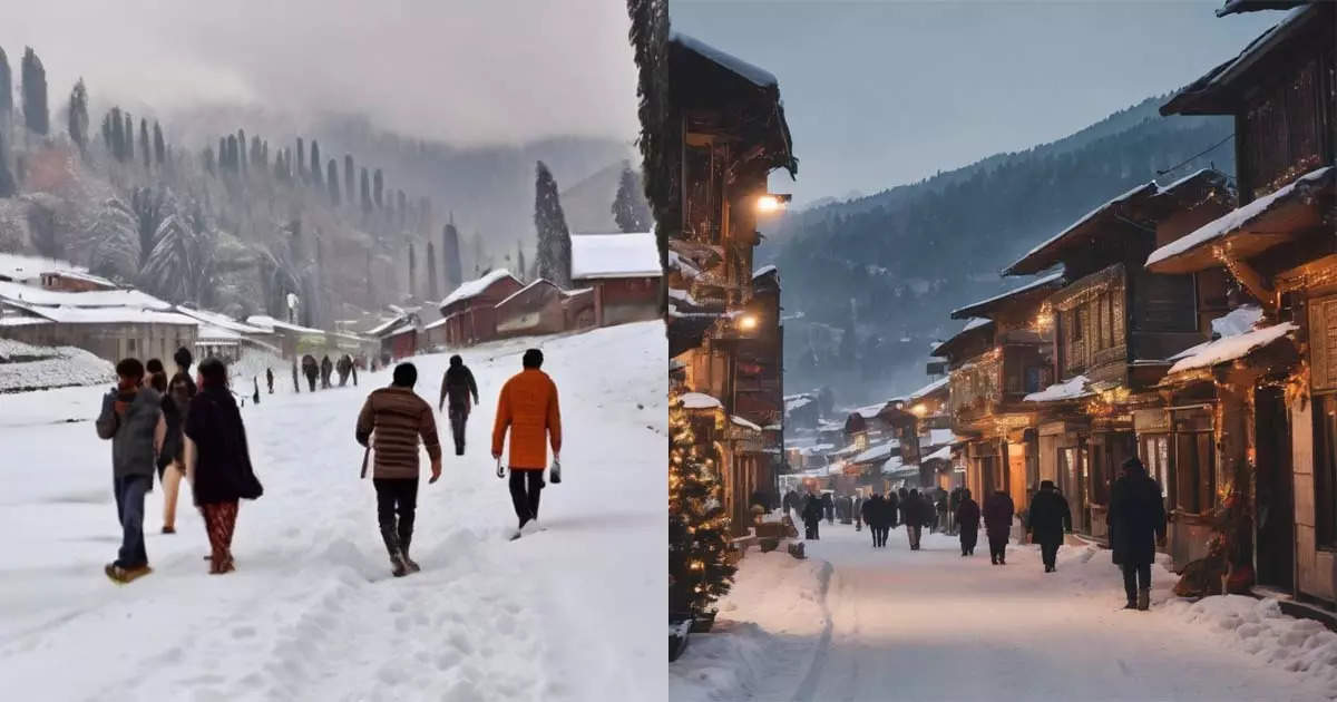 People are enjoying snowfall at low prices in off season, tour packages are 40 percent cheaper in February.