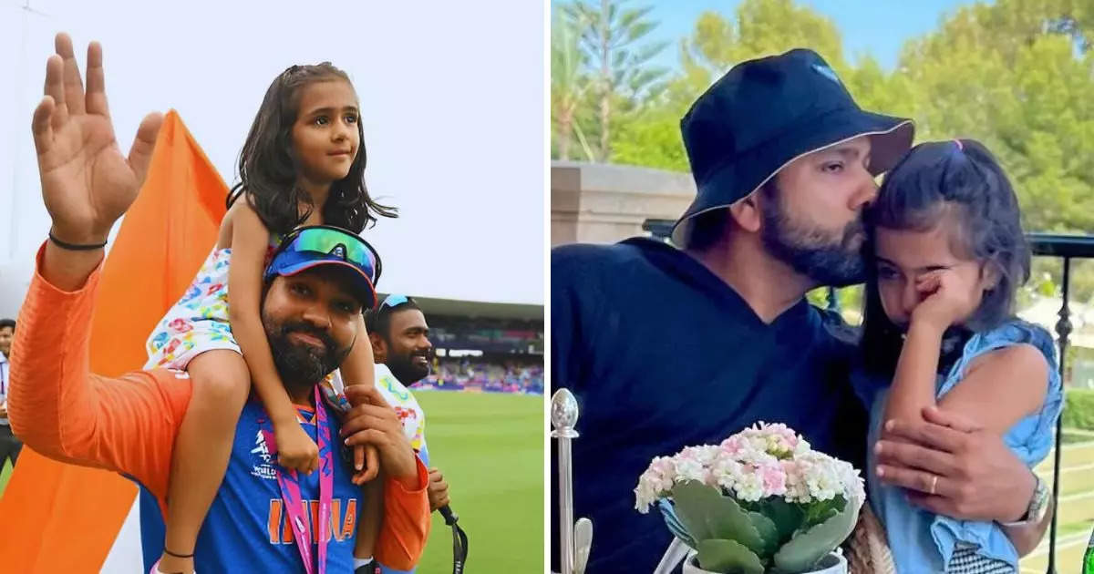 Every parent should learn this parenting skill from Rohit Sharma, try it once, you will be called a perfect dad for life