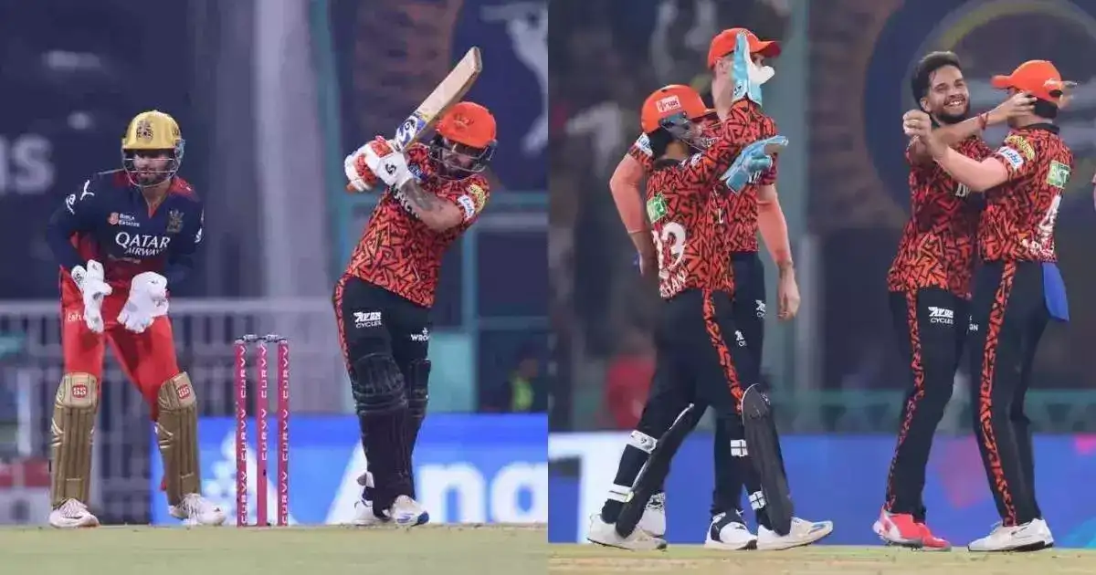 ബെംഗളുരുവിനെ എറിഞ്ഞ് തകർത്ത് ഹൈദരാബാദ്; ഇതോടെ പോയിന്റ് ടേബിളിൽ മൂന്നാമതായി ആർസിബി