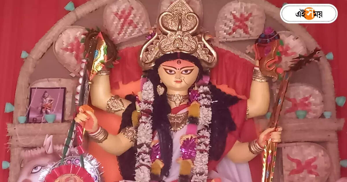 Jagadhatri Puja 2023 : এলাকা জুড়ে শতাধিক জগদ্ধাত্রী, নবমীতে ভিড় বাউরিয়ার মণ্ডপে মণ্ডপে – crowds of people were seen at the mandap on the navami of jagaddhatri puja in uluberia