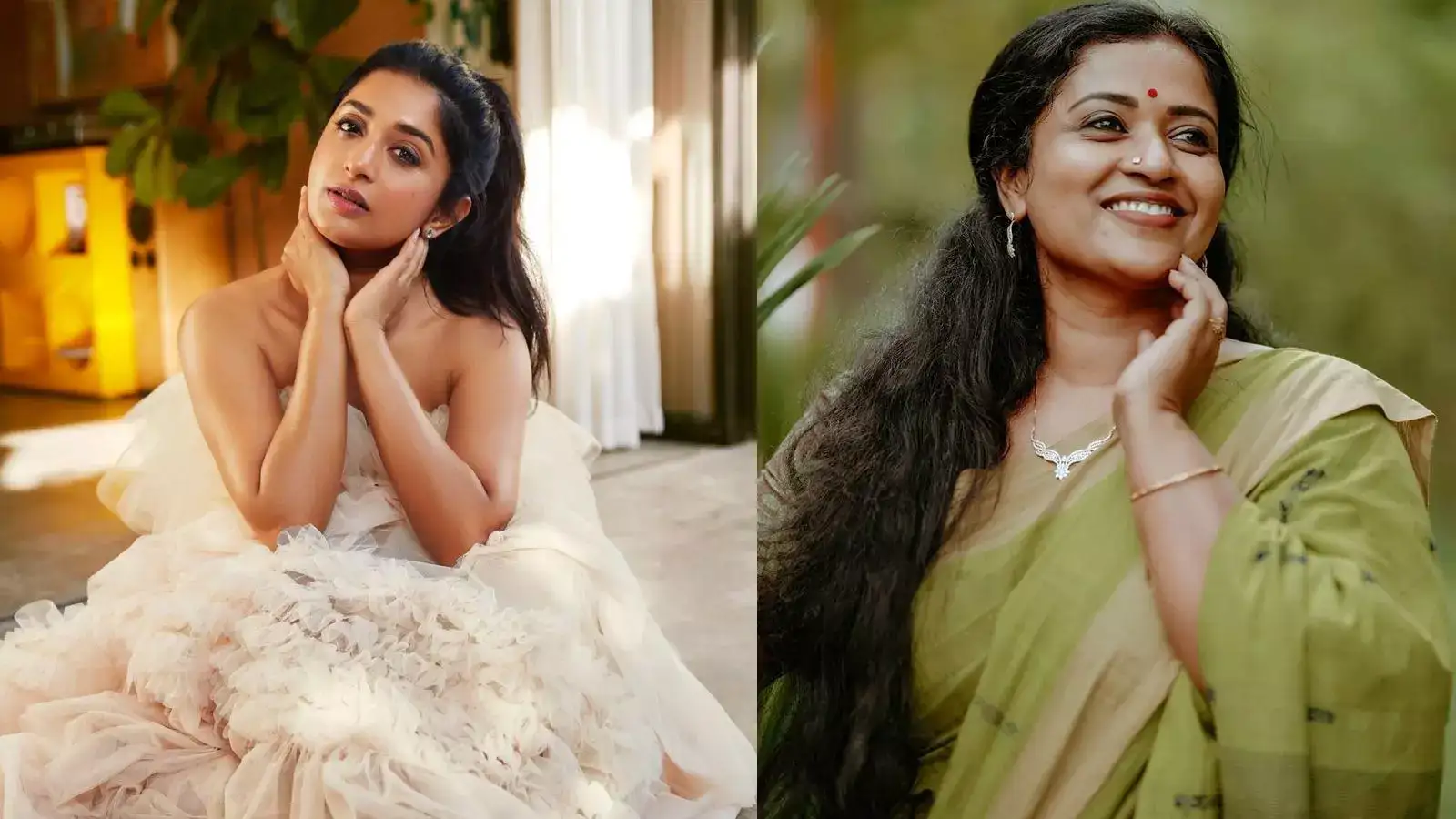 ഞങ്ങൾ ഒരേ പ്രായമാണ്! ഒരു വയസ്സിനു വ്യത്യാസം; മീര എങ്ങനെ ഇരിക്കുന്നു ഞാൻ എങ്ങനെ ഇരിക്കുന്നു എന്ന് നോക്ക്