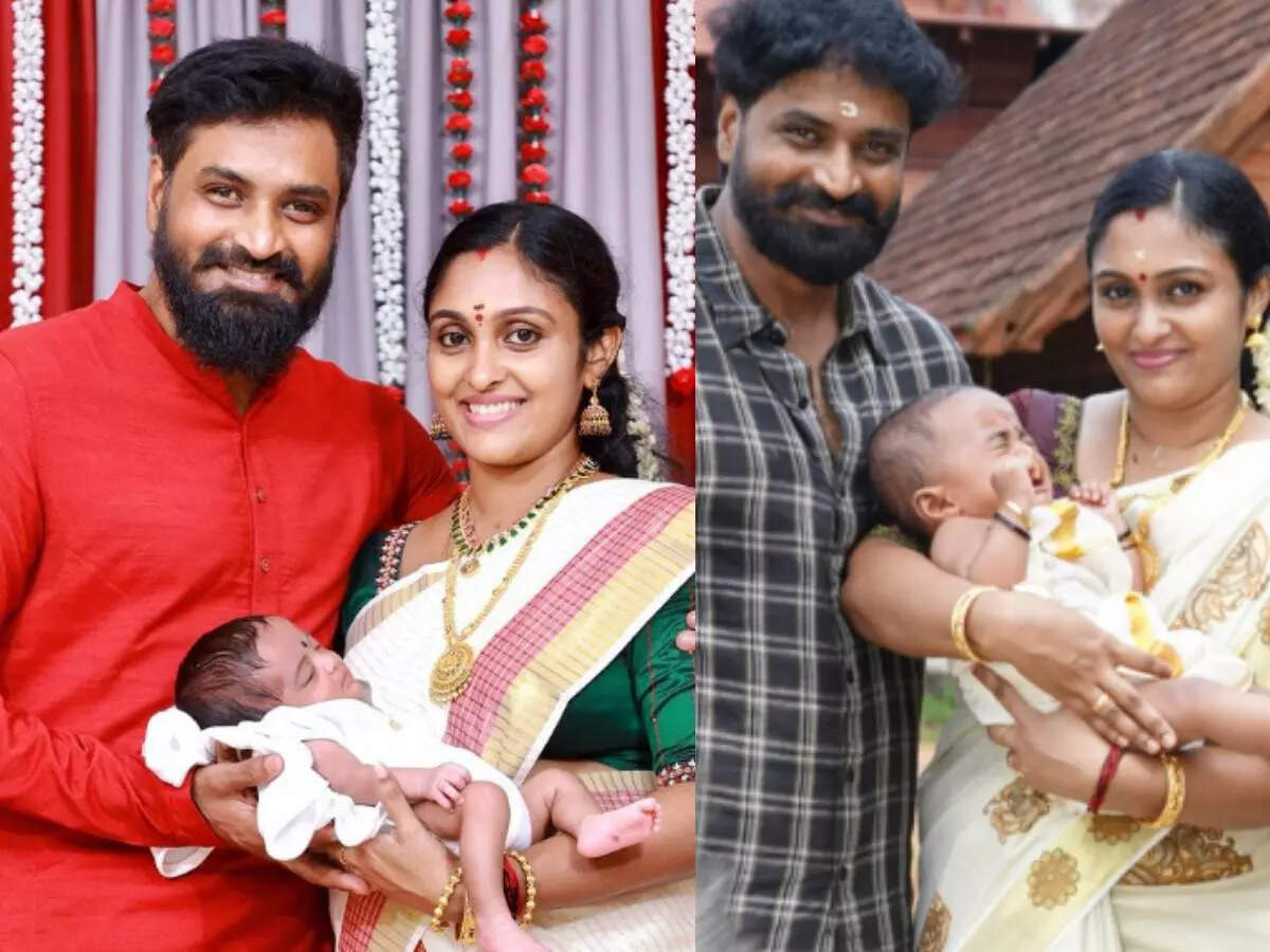 Sreeja Chandran Senthil Baby,9 വർഷത്തിനുശേഷമെത്തിയ മകൻ; ഇവൻ ശ്രീവല്ലഭ്;  ശ്രീജയുടെ വീട്ടിൽ വച്ച് പേര് വിളി; ചോറൂണും നാട്ടിൽ! - sreeja chandran and  senthil shared their son s ...