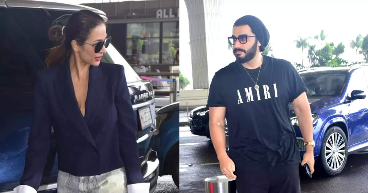 Malaika Arora and Arjun Kapoor spotted at the airport, people said on the actor's post – the last one is the best